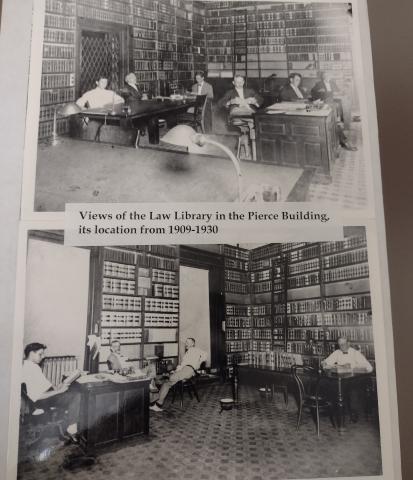 Law Library in the Pierce Building