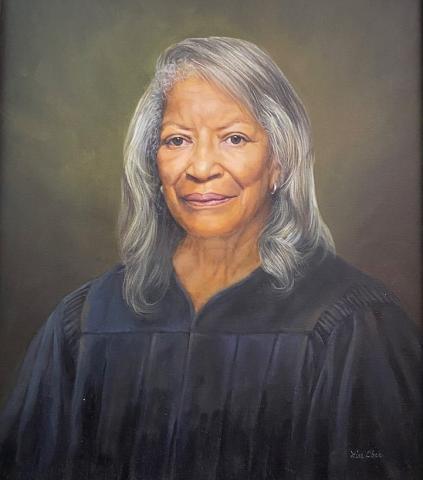 Painting of Judge Baker