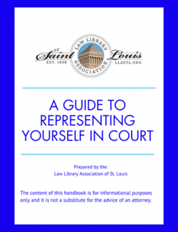 Cover for Representing Yourself in Court
